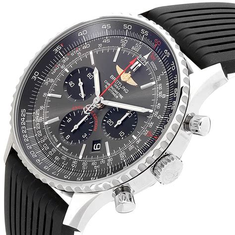 breitling navitimer 01 rubber strap